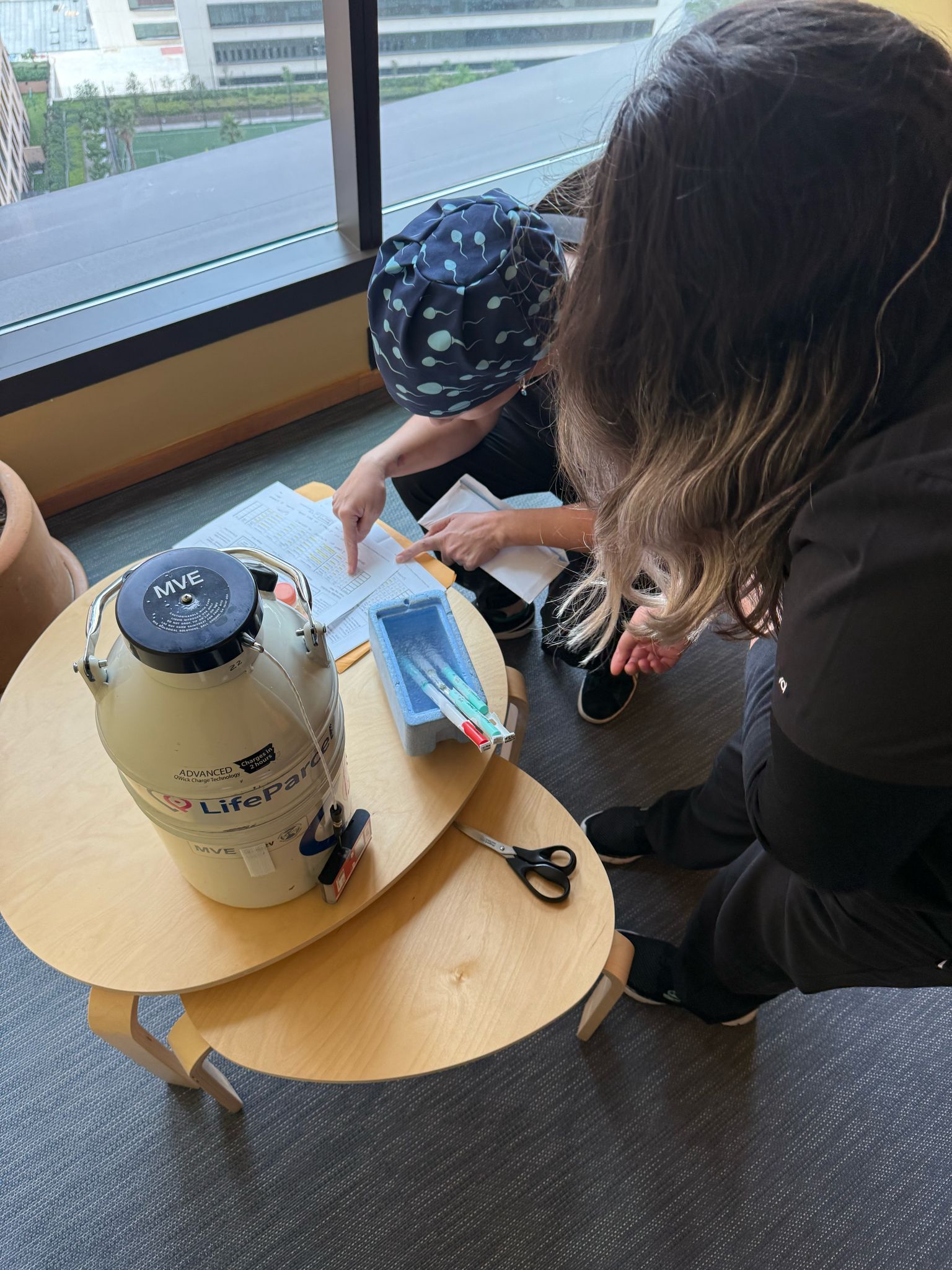 LifeParcel staff prepare documentation to prevent IVF shipping customs issues
