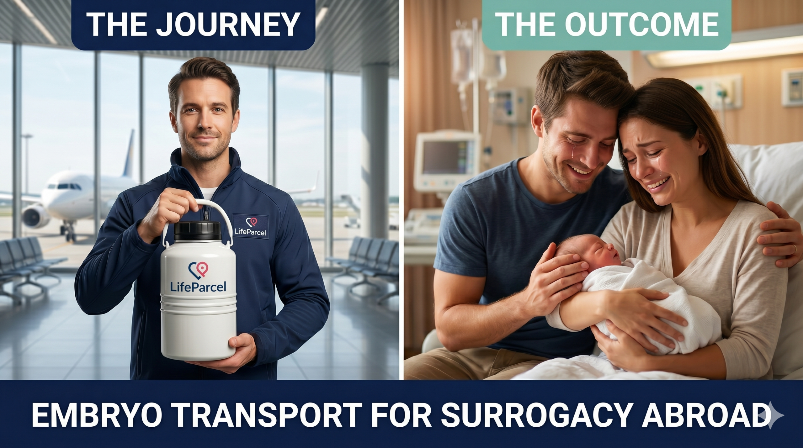 Embryo Transport for Surrogacy Abroad: The Complete Guide for Intended Parents - LifeParcel