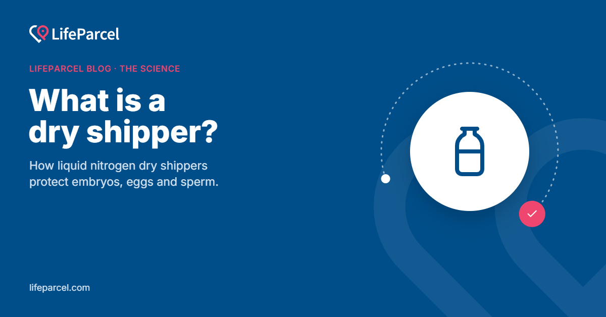 What is a dry shipper?