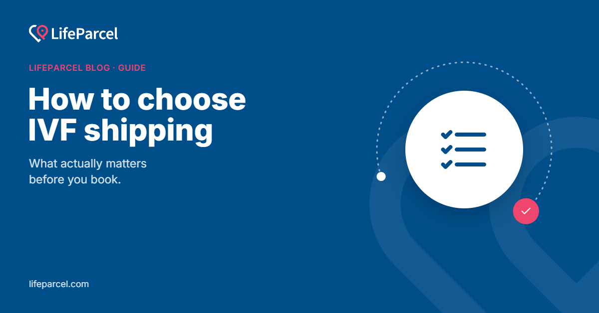 How to choose IVF shipping